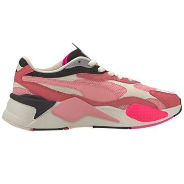 Imagem de Tênis feminino Puma RS-X3 Puzzle,, Rapture Rose/Peony/Whisper White, 8.5