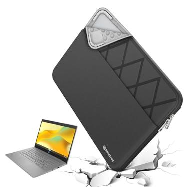 Imagem de Smatree Capa para laptop de 14 polegadas para HP mt22 Mobile Thin Client, capa para laptop HP com bolso para acessórios, zíper YKK, design patenteado à prova de choque (E424)