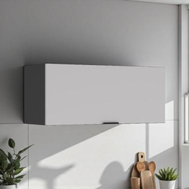 Imagem de Armário de Cozinha para Geladeira 1 Porta Horizontal Basculante 80cm 1