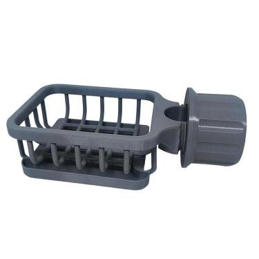 Imagem de Suporte Esponja De Pia Bucha Para Torneira Cinza Ajustável