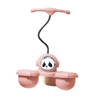 Imagem de Colaxi Pogo Ball com Alça - Brinquedo de Pular com Forte - Presente de Aniversário - Poste de Exercícios para Meninos e Meninas - Ideal para Jogos, Rosa