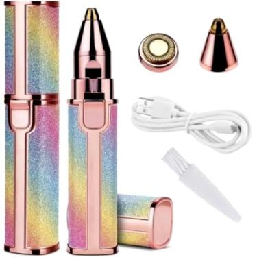 Imagem de Genérico Depilador a Laser IPL, Branco com Dourado, Bateria Recarregável, 600.000 Flashes, Depilação Corporal, Cerâmica, 36W, com Depilador para Sobrancelhas e Rosto