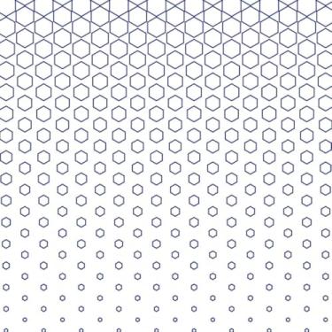 Imagem de Quadro Decorativo Arte Abstrata Moderna Painel de Parede Estampa Vetorial Elegante 40x40cm