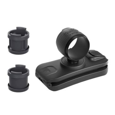 Imagem de Suporte seguro para bastão de selfie com clipe de mochila de rotação de 360 graus para uso em cintos de ombro e cintura