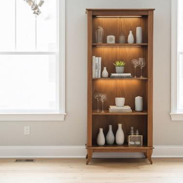 Imagem de Multiuso de Madeira Vintage 1,73m Plateleira Retrô sem Portas Luiz Xv Castanho