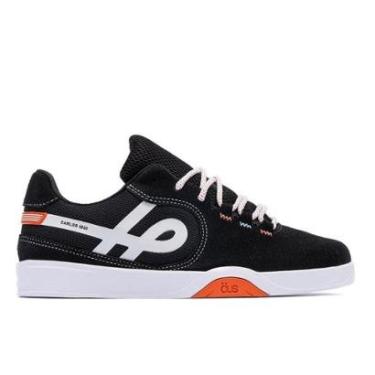 Imagem de Tênis ÖUS Imigrante Iqui Essencial - Preto/Branco Reflex/Laranja (350048.03)-Unissex