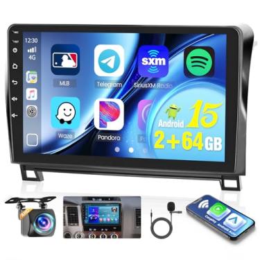 Imagem de [2 + 64 GB] Ohradio Android 13 estéreo automotivo para Toyota Tundra 2007-2013/Toyota Sequoia 2008-2018 com Carplay sem fio Android Auto, rádio automotivo HD de 10,1 polegadas com tela sensível ao