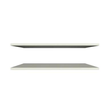 Imagem de Kit Com 2 Prateleiras 60 X 15mm Suporte Invisível Branco