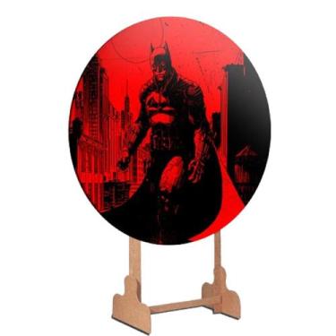 Imagem de Capa para painel Super Heroi Morcego decoração festa infantil Menino t