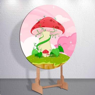 Imagem de Painel Redondo Estampas Infantil Capa Festa Tamanhos Diversos Grande M