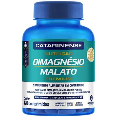 Imagem de Dimagnésio Malato - 120 Comprimidos - Catarinense-Masculino