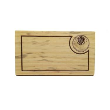 Imagem de Tábua de cortar carne personalizada em madeira Tábua para petiscos gourmet Churrasco,tabua de frios,tabua de madeira (Palmeiras)