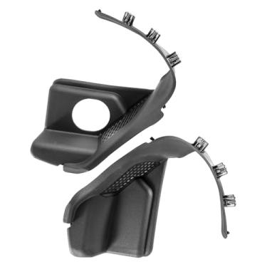 Imagem de WQNUGX Painel de proteção do limpador de para-brisa grade esquerda e direita painel de inserção da tampa da janela frontal apto para Jeep Grand Cherokee 2016-2022 Substitui 55112951AC 55112952AC