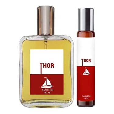 Imagem de Kit Perfume Thor 100ml + Roll On 10ml - Masculino