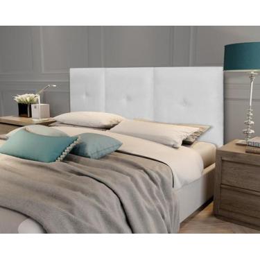 Imagem de Painel Cama Box Queen 1,44 Capricho Plus Cor Branco Comprar - Comprar 