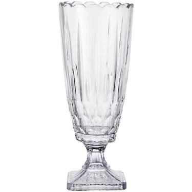 Imagem de Vaso em cristal ecológico com pé D15xA41cm L Hermitage - Full Fit