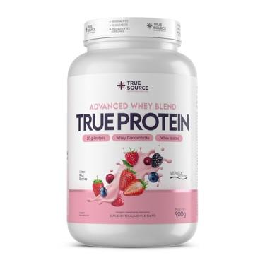 Imagem de True Protein 900 g – True Source | Blend Avançado com Whey, Colágeno e VERISOL® | Alta Performance & Nutrição (900g, Red Berries)