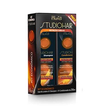 Imagem de Muriel Kit Studio Hair Shampoo e cond. Nutrição e Brilho 250ml, Muriel