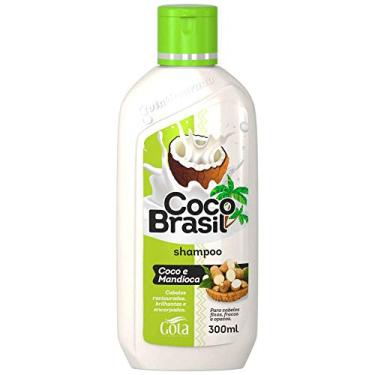 Imagem de Shampoo Coco e Mandioca Brasil 300ml, GOTA DOURADA