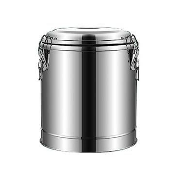 Imagem de uhyOHF Balde de isolamento comercial de grande capacidade, dispensador de bebidas de água quente, para água quente, leite, chá, café, suco, uso em casa, 46 * 47 cm/60L (28,5 * 27 cm/10L