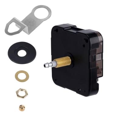 Imagem de Relógio de quartzo 12888 Kit de substituição de movimento, conjunto de reparo de relógio de parede, peças de reparo operadas por bateria compatíveis com campainha de parede sem ponteiro de segundos e