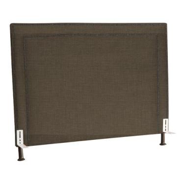 Imagem de Cabeceira Cama Box Quarto Casal Queen 160cm Viviane Linho - Estopar, C