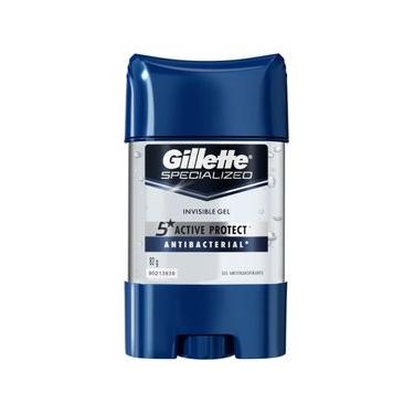 Imagem de Desodorante Antitranspirante Gillette Specialized Antibacterial Gel 82g