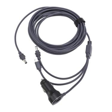 Imagem de Fafeicy Cabo de Alimentação DC, 12V 24V 18AWG Carregamento Rápido PD30W QC3.0 48W para Mini, Com Plugue USB C Plugue de Isqueiro 12V DC para Carros, Caminhões, ônibus, Barcos