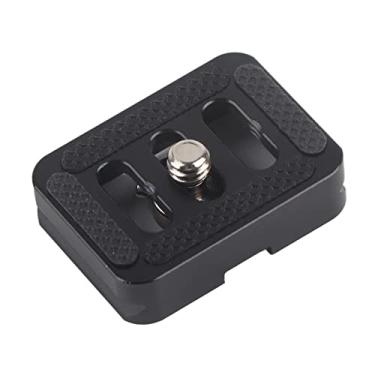 Imagem de Mini liga de alumínio portátil com suporte de câmara de liberação rápida para amantes de fotografia, adaptador de conexão rápida leve com toques antiGlissière