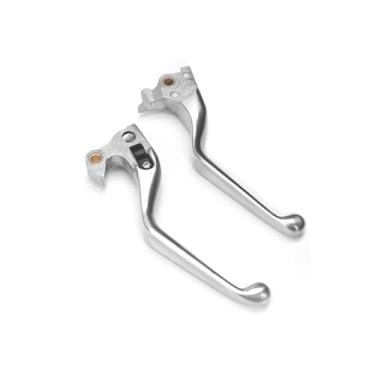 Imagem de GZDLMoto Alavancas de freio de motocicleta Alavancas de embreagem para Harley XL883 Sportster 883 XL1200 Kit de nível de controle manual Peças de reposição para motocicleta (Chrome, 2014-2023)