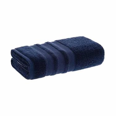Imagem de Toalha Banho Suprema 100% Algodão Azul Naval Karsten