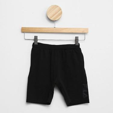 Imagem de Bermuda Moletinho Juvenil Fila Basic Letter Menino-Masculino