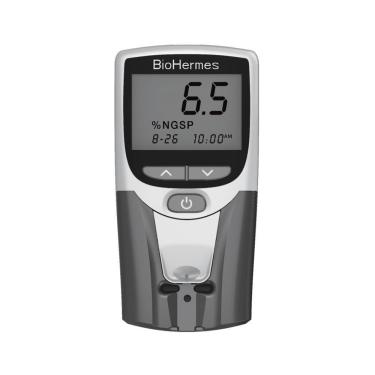 Imagem de Kit Analisador Hemoglobina Glicada + 25 Testes Hemoglobina G