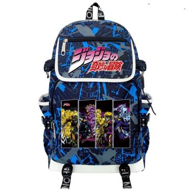 Imagem de Mochila Anime School Jojos Bizarres Adventure para crianças
