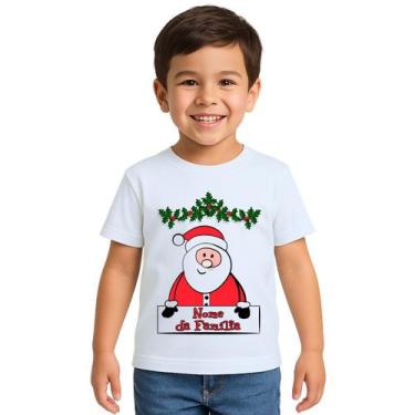 Imagem de Camiseta Natal Papai Noel Natalina Família Personalizada - UseP4, Bran