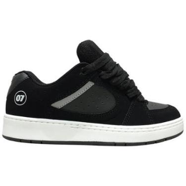 Imagem de Tênis Lejon Haven Preto Branco Nobuck Sintético Ljsc0004-Masculino