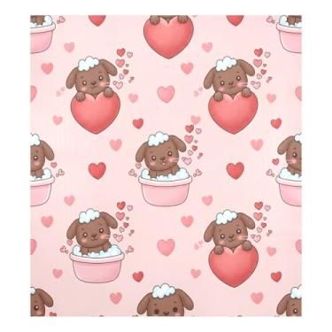 Imagem de Blueangle Capa de ímã de lava-louças marrons filhotes, decoração de capa frontal de lava-louças, adesivos de eletrodomésticos, adesivos de eletrodomésticos, adesivo magnético decorativo de 58,4 cm C x