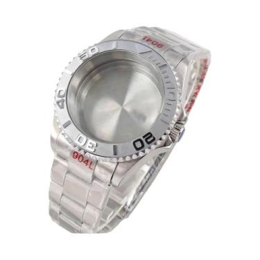 Imagem de Caixa De Relógio De Mergulho Matelion 40mm 20ATM Sub Caixa Pulseira De