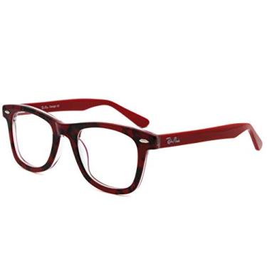 Imagem de RICH MODE Óculos para mulheres e homens, sem grau, óculos de alta moda, acetato, lentes transparentes