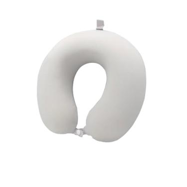 Imagem de Travesseiro De Viagem, Travesseiro De Viagem De Espuma De Memória, Travesseiro De Pescoço Em Forma De U, Avião Adequado Para Avião Para Dormir, Viagens, Carros Autônomos, Casa, Escritóri(Color:branco)