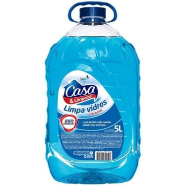 Imagem de Limpa Vidros Casa Km Efeito Antiembasante Dá Brilho 5 Litros