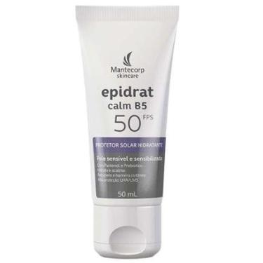 Imagem de Proteror Solar Facial Hidratante Mantecorp Skincare - Epidrat Calm B5 FPS50 50ml-Unissex