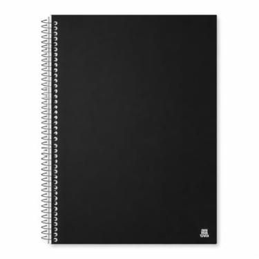 Imagem de Caderno 20 Matérias Animativa Black Capa Dura Universitário Com 280 Folhas