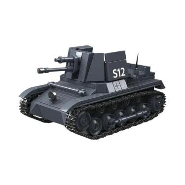 Imagem de Modelo De Tanque Militar Da Segunda Guerra Mundial Blocos De Montar Pa