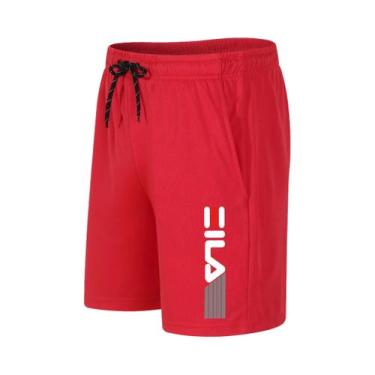 Imagem de Bermuda Masculina De Secagem Rápida E Respirável Em Malha Para Corrida