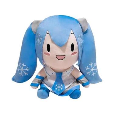 Imagem de Grande Boneca De Pelúcia Hatsune Miku, Brinquedo De Anime, Estilo Japo
