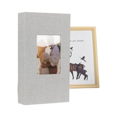 Imagem de Álbum De Fotos De Tecido De 6 Polegadas Com 300 Páginas, Estilo De Ins