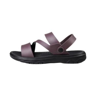 Imagem de Sandálias De Praia Masculinas De Verão, Antiderrapantes, Sola Macia, L