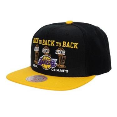 Imagem de Boné Mitchell & Ness NBA Champs HWC Los Angeles Lakers Masculino-Masculino