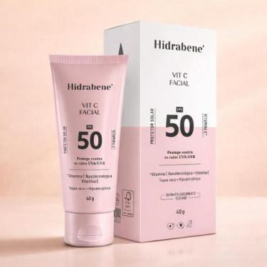 Imagem de Hidrabene Vitamina C Facial Com Protetor Solar FPS 50 - Dahuer